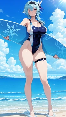[Squeeshy] Eula (Genshin Impact) - 126 pics [AI Generated]