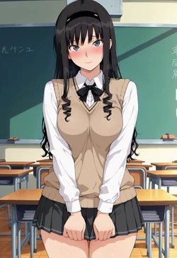 [Squeeshy] Haruka Morishima (Amagami SS) - 154 pics [AI Generated]