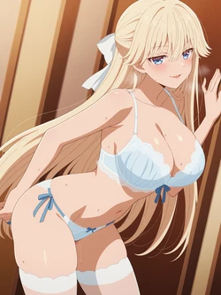 [OneeChanAra2AI] NSFW EXTRA - Tsubasa Nanase Lingerie 220p [AI Generated]