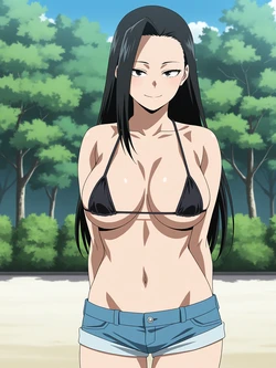 [ANIPAI] Momo Yaoyorozu - My Hero Academia [135 pics / Full Set + Extras] Beach (Patreon) [AI Generated]