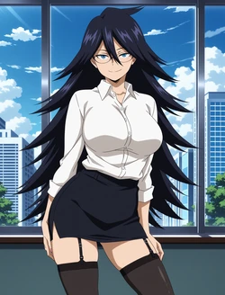 [ANIPAI] Midnight (Nemuri Kayama) - My Hero Academia [164 pics / Full Set] Office (Patreon) [AI Generated]