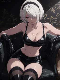 [artkoikoi] YoRHa No.2 Type B  NieR Automata (FULL) (5 Animations) (Patreon) [AI Generated]