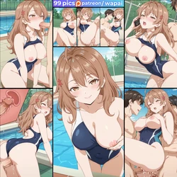 [wapai] Maria Mikhailovna (Swimsuit) マリヤ・ミハイロヴナ・九条 [AI Generated]