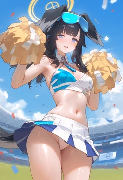 [Dreiko] Nekozuka Hibiki | Blue Archive Wet Sex Set [AI Generated]