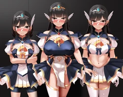 Magical Girls x2, Magical Mature Woman x1