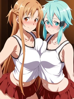 [ANIPAI] Asuna & Sion - Sword Art Online [130 pics / Full Set + Extras] (Patreon) [AI Generated]