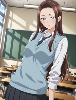 [ANIPAI] Kei Amane - Gals Can't Be Kind to Otaku!? [118 pics / Full Set] Office (Patreon) [AI Generated]