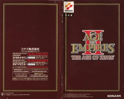 AGE OF EMPIRES2 THE AGE OF KINGS Instruction Manual [PS2]