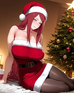 【patreon】AI DRAW 2025-12-20 Kushina santa 445 PICS [AI Generated]