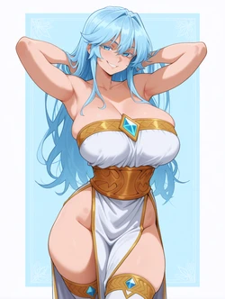 [Void_Men] ✨🪄 Elfaria Albis Serfort | Tsue to Tsurugi no Wistoria 🪄✨ [AI Generated]