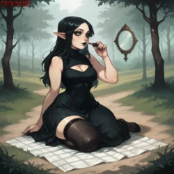 [TheCoomjurer] Forest Date With Elf Futa Wren(OC)(26.02.04) [AI Generated]