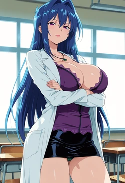 [Squeeshy] Aki Nijou (Maken-Ki) - 158 pics [AI Generated]