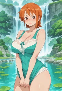 [Squeeshy] Nami (One piece) - 124pics [AI Generated]