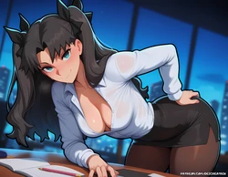 [DeiCreatrix] Tohsaka Rin — Fate (Patreon) [AI Generated]