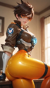 [CEOofMommies] Tracer - Overwatch (Ai Generated)