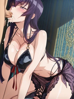 [OneeChanAra2AI] [EXTRA] Saeko Busujima Swimsuit 238p [AI Generated]