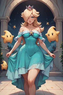 [NewgenAI] Rosalina - Futanari [AI Generated]