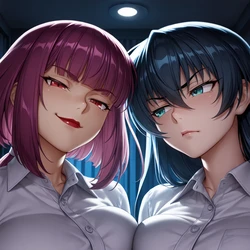 [Hammiia] Asagi X Oboro 3P (2026-08-22) [AI Generated]