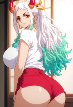 [AiWaifuDxD] Yamato | One Piece [AI Generated]