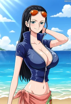 [AyaEcchi] Nico Robin | One Piece💖 [AI Generated]