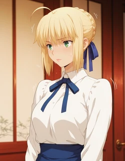[Squeeshy] Saber (Fate) (72pics) [AI Generated]