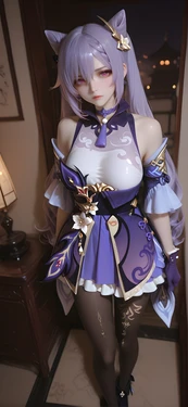 [HalfLove] Keqing - Genshin Impact (Patreon) [AI Generated]