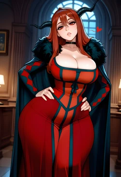 DreamcoreArt - Set - 1764 Maou BWC (Patreon) (AI Generated)