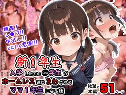 [AI Cupid] New First-Year Student: The story of a fresh-faced student who gets passed around by homeless men and becomes a "first-time mom." [AI Generated]