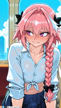 [WienerGens] Astolfo needs your help with a little 'problem' [AI Generated]