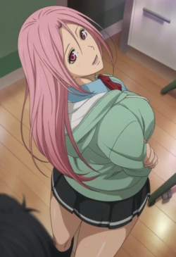 [Tbaanime] Momoi x Aomine [AI Generated]