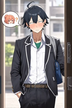 [Mikayori] Yuigahama's x Hachiman [AI Generated]