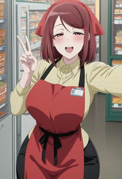 [AIMisaka] Yamada (Smoking Behind The Supermarket With You) [AI Generated]
