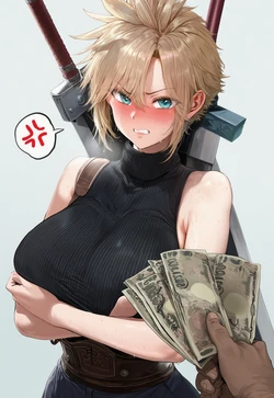 [Mikayori] [ REQ ] | Cloud Strife ( Genderbend ) FF [AI Generated]