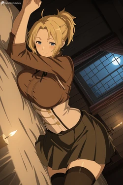 [Digital Waifu Gallery] Zenith Greyrat - Mushoku Tensei [Tier 2] [REQUEST] [AI Generated]