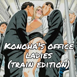 [Rasengoon] Konoha's Office Ladies - Train Edition (Naruto) (124 Pics) (Patreon) [AI Generated]