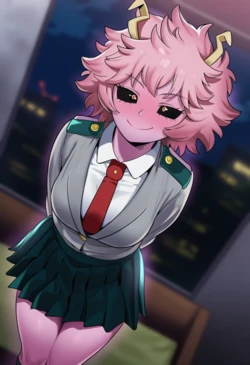 [thxxx59] My Hero Academia Ashido x Mineta Uncensored FULL (Patreon) [AI Generated]