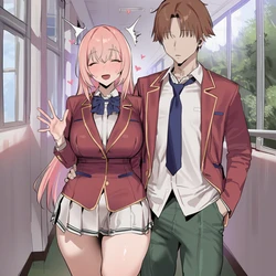 [Wsosw] 一之瀬帆波 Ichinose Honami X Ayanokoji 94p (Patreon) [AI Generated]
