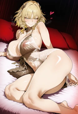 [Revi AI ART] 💝 Coreflame Of "Romance" Aglaea The Goldweaver - Honkai: Star Rail [334 Images] 🔥 (Patreon) [AI Generated]
