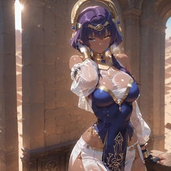 [kkleo] Candace/坎蒂絲キャンディス-Genshin Impact (AI Generated)