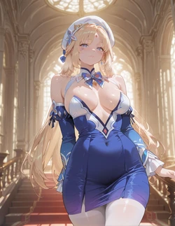 [kkleo] 尼可·莱恩/Nicole Reeyn-Genshin Impact (AI Generated)