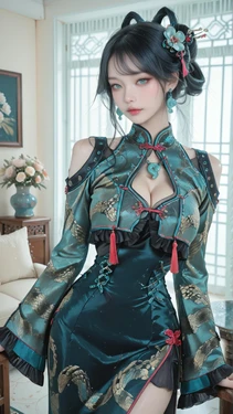 [Smilesheep] Cheongsam Dress [AI Generated]
