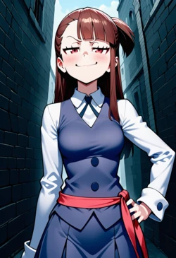 [Shirobako88] Commission: Akko x Ursula x Diana (Futa Set) [AI Generated]