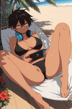 [Pakfaia] Natsumi Kurobe [AI Generated]