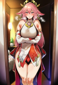 [Firefly Lover] Yae Miko 八重神子 176P [Requested] (Patreon) [AI Generated]