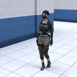 [Pulsar][acc0118] Pretending to be a Corpse for Hiding in Morgue with My Clone Decoy's Body and Another Female Guard's Body
