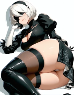 [Dax Animes/Dax AI] 2b NieR: Automata | Commission [AI Generated]