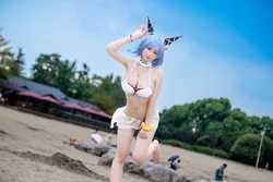 Coser@阿雪雪 - 碧蓝航线 加斯科涅泳装