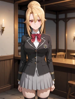 [N1KSM4N] Angelica Rapha Redgrave [Otome Game Sekai wa Mob] [AI Generated]