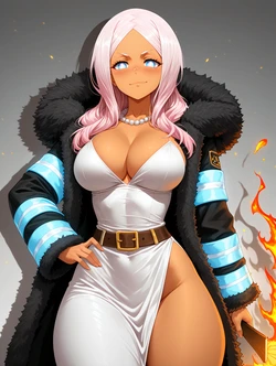 [Dax Animes/Dax AI] Princess Hibana - Fire Force | commission | On X Twitter Reward [AI Generated]