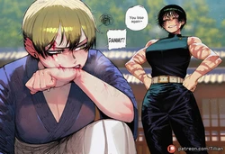 [Tillian] Maki Zen'in x (Female) Noaya Zen'in (Jujutsu Kaisen) [AI GENERATED]